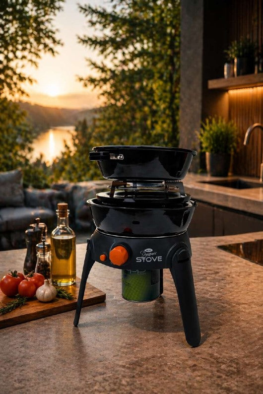 MasterChef Compact 6pcs Camping Cooker