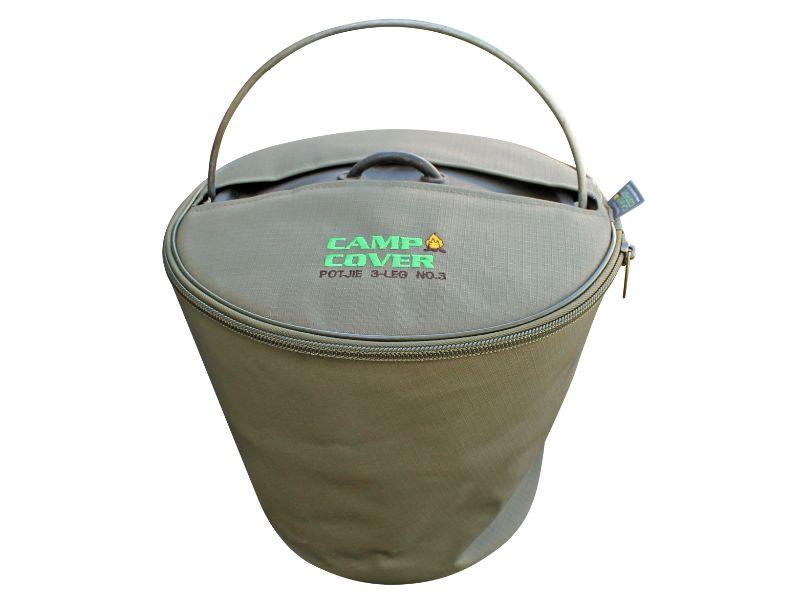 Camp Cover Potjie Cover 3-Leg Ripstop No. 3 Khaki - Livestainable.co.za