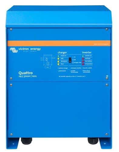 Victron Quattro 24/5000/120-100/100 230V Sine Wave Charger Inverter VE.Bus - Livestainable.co.za