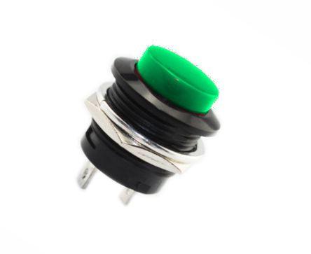 Push Button Green No 19mm 3 6 A R13 507 Green - Livestainable.co.za
