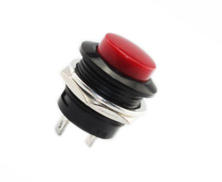 Push Button Red No 19mm 3 6 A R13 507 Red