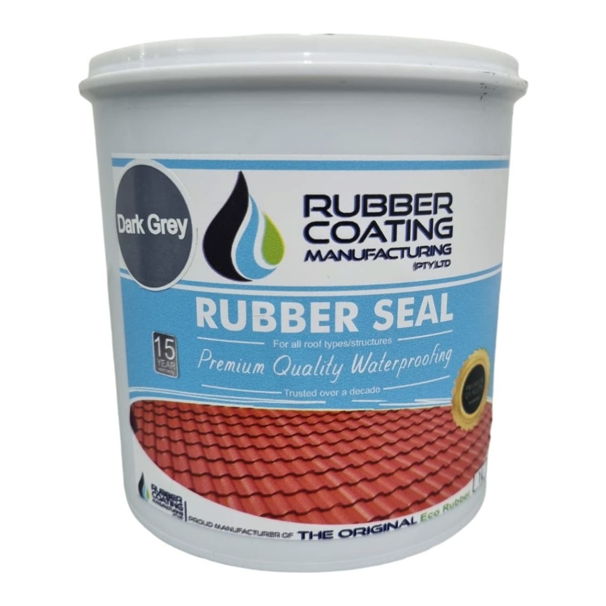 Rcm Rubber Seal 1 L Dark Grey