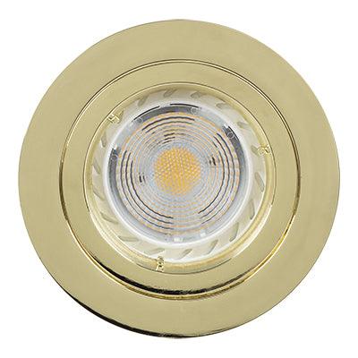 ***D/Light Die Cast Brass Gu10 50w C/O 70mm - Livestainable.co.za
