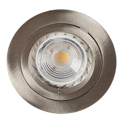 ***D/Light Die Cast Satin Chrome Gu10 50w C/O 70mm (D108 Sc) - Livestainable.co.za