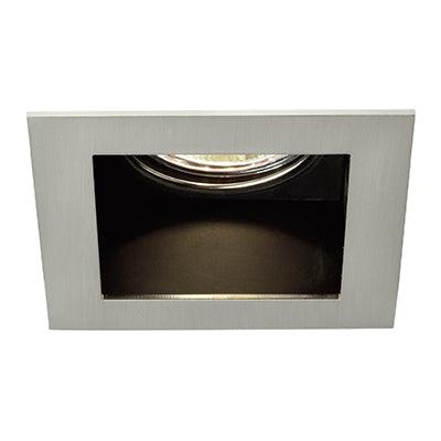 ***D/Light Tilt Square Steel S/Chrome Gu10 50w 230v - Livestainable.co.za