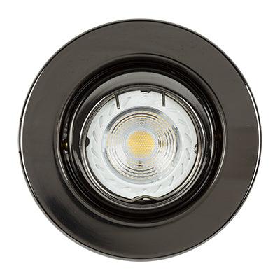 ***D/Light Eyeball Steel 50w Gun Metal C/O 80mm 12v - Livestainable.co.za