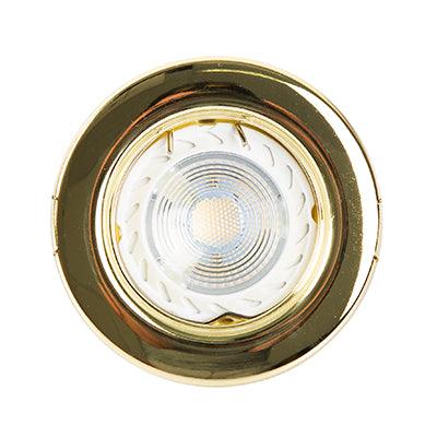 D/Light Steel Gold No L/Holder C/O 60mm (D25 Pb) - Livestainable.co.za