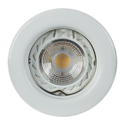 D/Light Steel White No L/Holder C/O 60mm (D25 W) - Livestainable.co.za