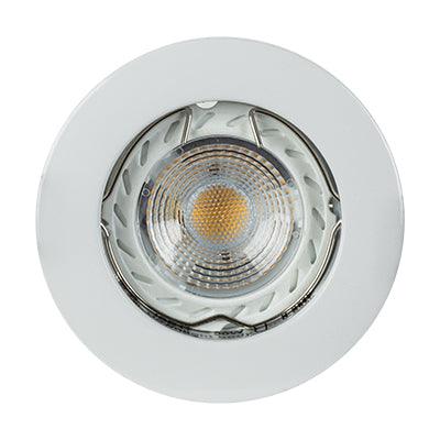 ***D/Light Die Cast White No L/Holder C/O 62mm (D20 W) - Livestainable.co.za