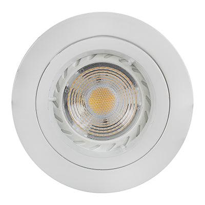 ***D/Light Die Cast White No L/Holder C/O 70mm (D18 W) - Livestainable.co.za