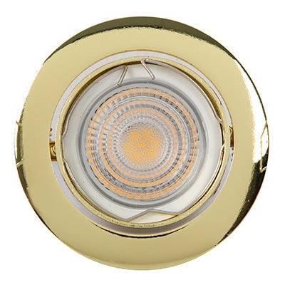 ***D/Light Die Cast Gold No L/Holder C/O 73mm - Livestainable.co.za