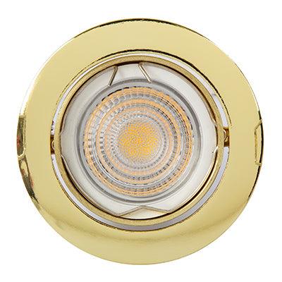 ***D/Light Die Cast Satin Brass No L/Holder C/O 73mm - Livestainable.co.za