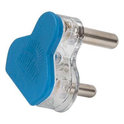 Plug Top 16 Amp 3 Pin ("Radi"" Plug) Blue" - Livestainable.co.za