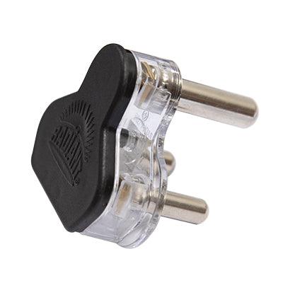 Plug Top 16 Amp 3 Pin ("Radi"" Plug) Black" - Livestainable.co.za