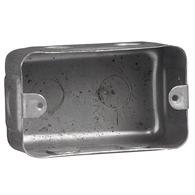 Radiant Wall Box 100x50mm Galvanized