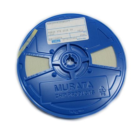 Ceramic Capacitor Smd 0805 X7 R 2.2n F 50 V 4 Kp/Reel Grm40 X7 R222 K50 Pt