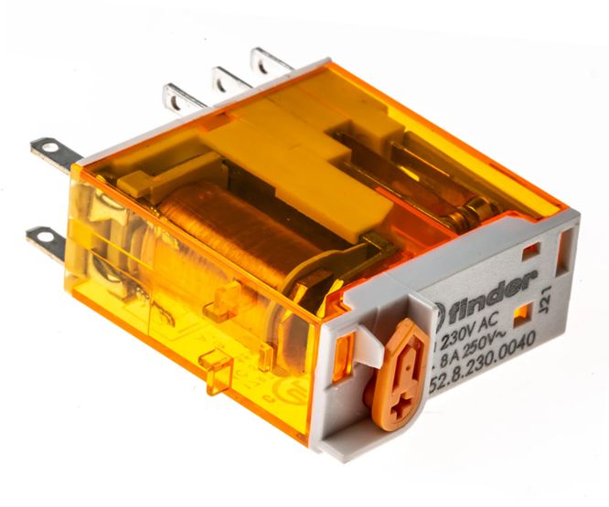 Relay Dpdt 8 A 230 Vac Rect 8 Pin 46.52.8.230.0040