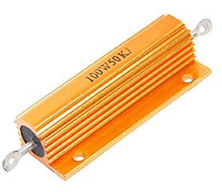 Resistor 100 W Aluminum W/W 5% 50 K 70*28*15mm 181343