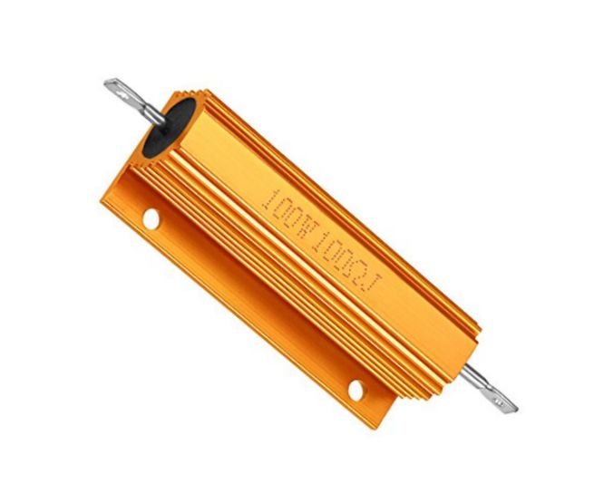 Resistor 100 W Aluminum W/W In 50 W Case 100 E S/Side Mount 100 W 100 E J