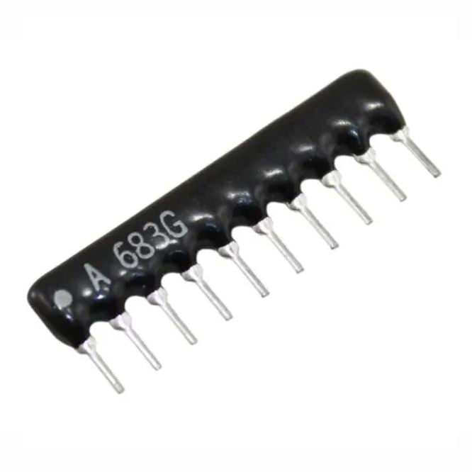 Network Resistor Sil 10 Pin 9 Res 100 E Hra A10 101 J/G