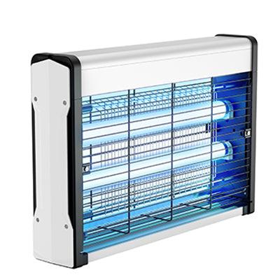 Insect Killer 2x20w Silver & Black Covers 150sm - Livestainable.co.za