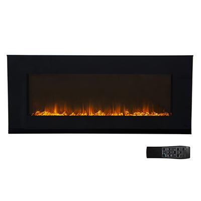 Fireplace Decorative Flat Glass Indoor With "Diamonds"" 1800 W 220 240 V" - Livestainable.co.za
