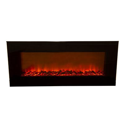 Fireplace Decorative Flat Glass Indoor With "Coal"" 1800 W 220 240 V" - Livestainable.co.za