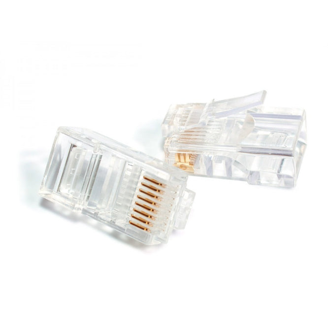 Rj45 Cat6 50 U" 3 Pronge Round Entry Plug 8 W8 P62