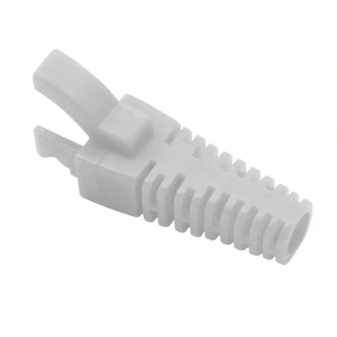 Rj45 Boot Od:5.5 Mmto 7 Mm Grey Rj45 Bgr3