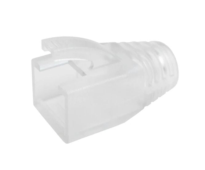 Rubber Boot For Utp Network Cable Clear Rnd 210235