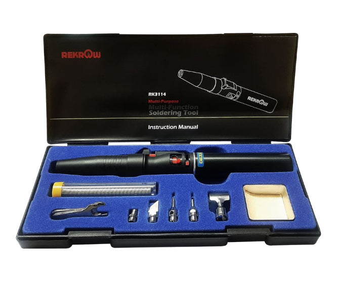 40 Watt Gas Soldering Iron + 10 Pcs Tool Kit Sn7327 / Rk3114