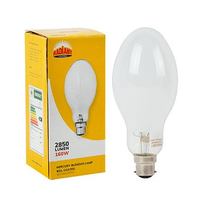 ***Mercury Blended B22 160w 5000h - Livestainable.co.za