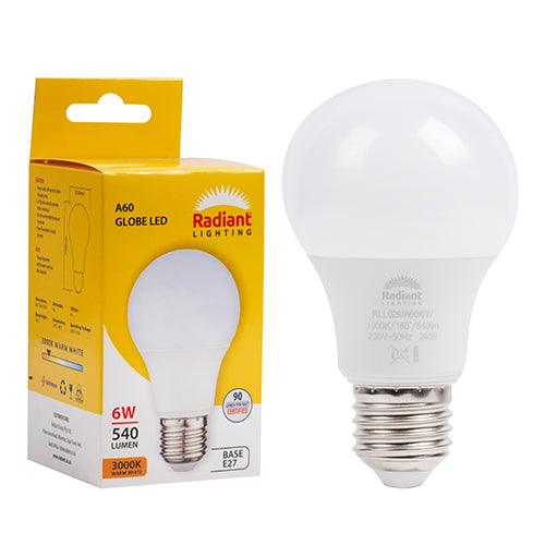 A60 6w Led E27 3000 K N - Livestainable.co.za
