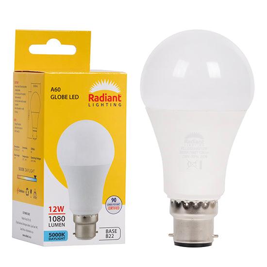 A60 12w Led B22 5000 K N - Livestainable.co.za