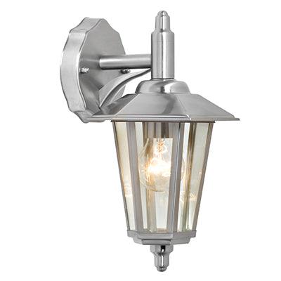 ***Farol Wall Light Outdoor Down Stainless Steel 1x E27 - Livestainable.co.za