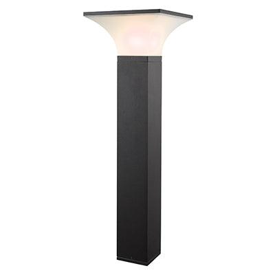 Lennox Bollard Outdoor Dark Grey 1x E27 - Livestainable.co.za