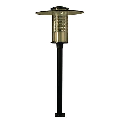 ***Lantern Pole Light Black E27 Excluding Pole - Livestainable.co.za