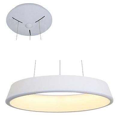 ***Pendant Aluminium White Led 1x20w - Livestainable.co.za