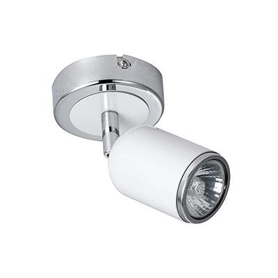***Spotlight White & Chrome Gu10 1x50w - Livestainable.co.za