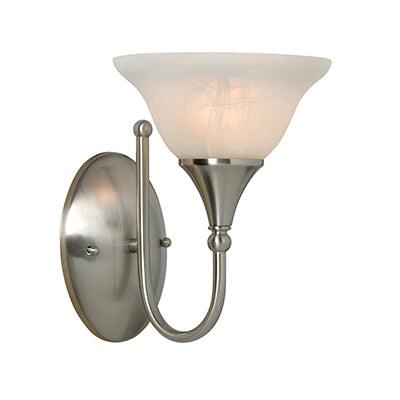 ***Calice Wall Light Satin Chrome E27 1x60w - Livestainable.co.za