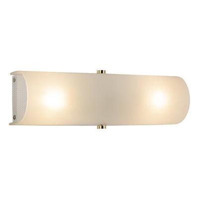 ***Tag Wall Light White & Brass E14 2x40w - Livestainable.co.za