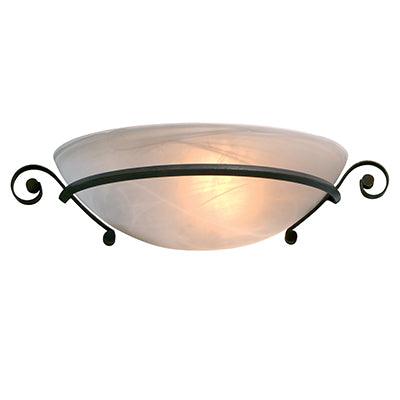 ***Malaga Wall Light Antique Bronze E27 1x60w - Livestainable.co.za