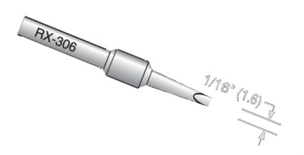 Soldering Tip For Weller/Magnum W/Hole W=1.6mm Sm100015 / Rx 306