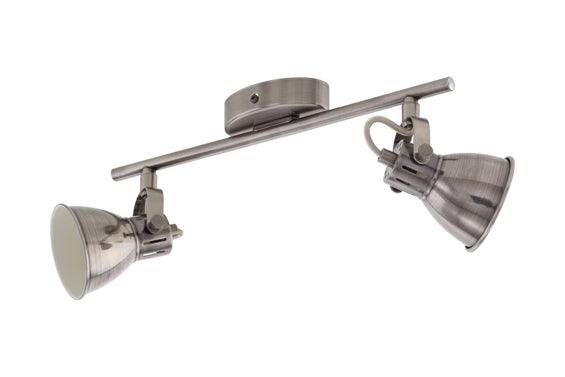Seras 2 Lt S/Light Antique Nickel - Livestainable.co.za