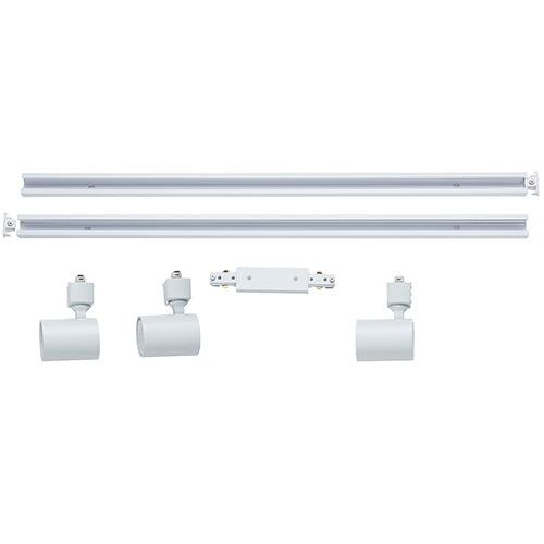 Eurolux Elos 3 Lt Track Spotlight Kit White Gu10 3 X 5w