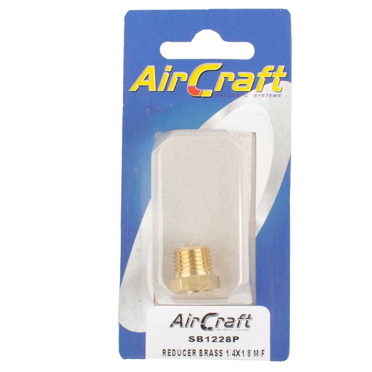 Reducer Brass 1/4 X1/8 M/F Conical 1 Pc Pack - Livestainable.co.za