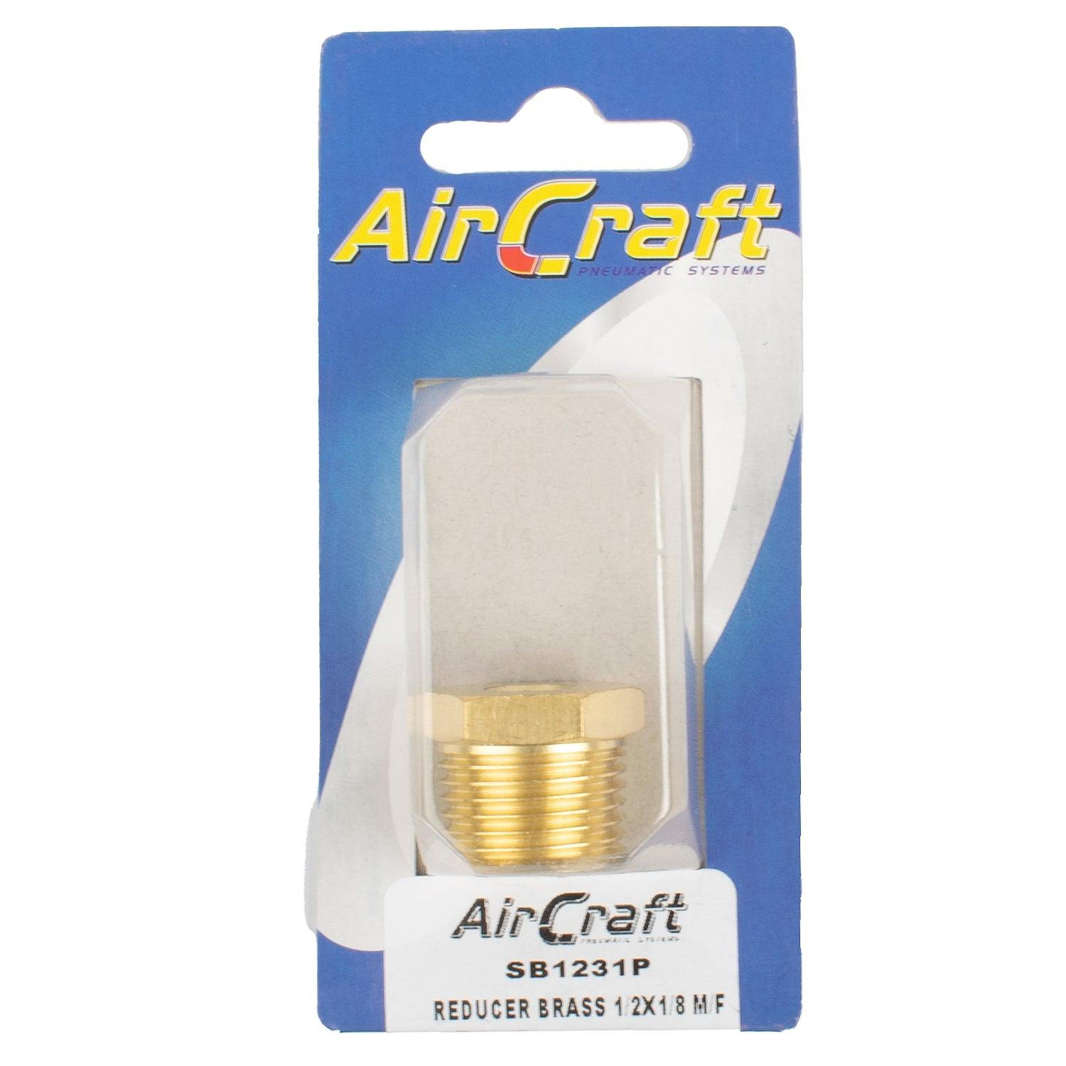 Reducer Brass 1/2 X1/8 M/F Conical 1 Pc Pack - Livestainable.co.za