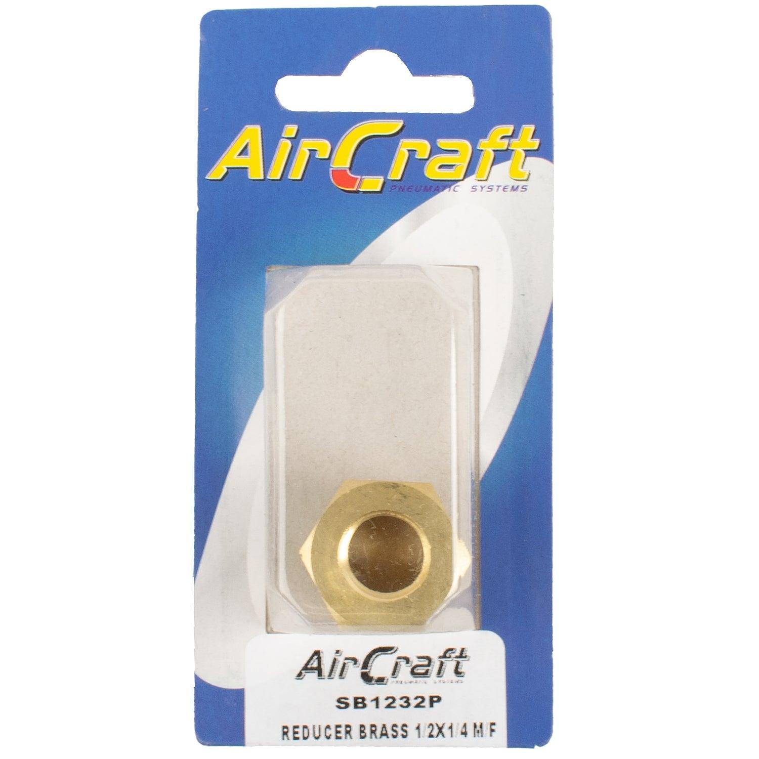 Reducer Brass 1/2 X1/4 M/F Conical 1 Pc Pack - Livestainable.co.za