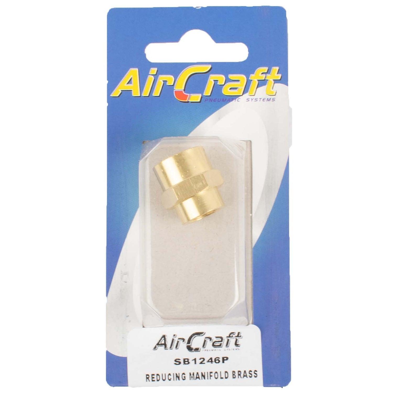 Reducing Manifold Brass 1/8 X1/4 F/F 1 Pc Pack - Livestainable.co.za