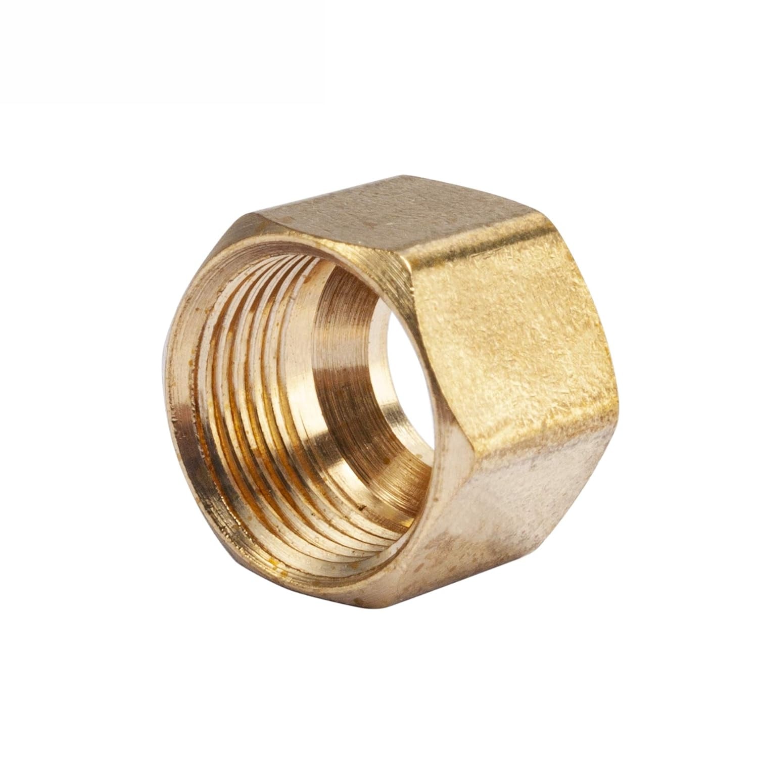 Aircraft Standard Nut Brass 1/4'
